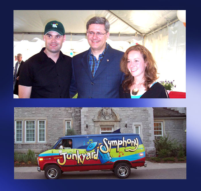 Junkyard Jonny, Stephen Harper, Landfill Lil